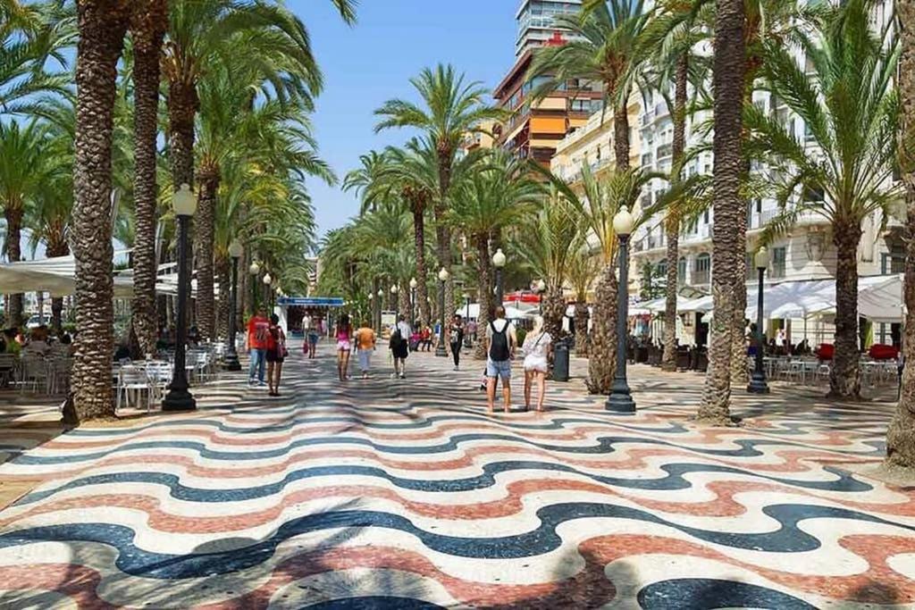 Espacioso Y Centrico Piso Con Zona Chill-Out Alicante Exteriér fotografie